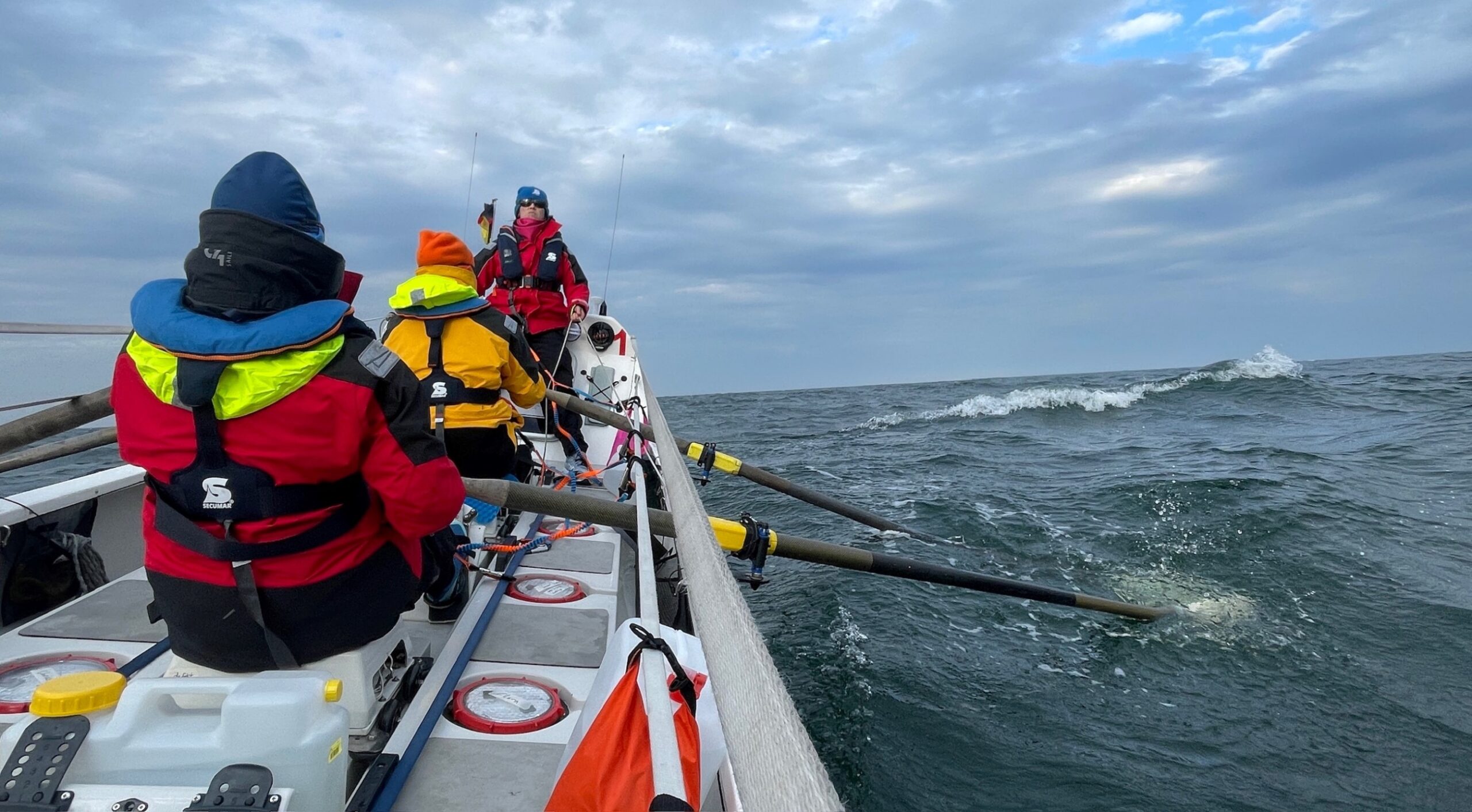 Christiane Kienl im Ocean Race 2025!